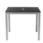 Teak Outdoor Dining Table – Aluminum Frame with Teak