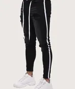 Black sweat joggers