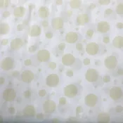 1/8 Yard Cream Background with Tan Dots - Batik Textiles
