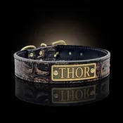 1.5" Wide Personalized Nameplate Dog Collar