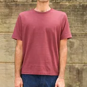 2M15C.02 Cropped Tee in Burgundy
