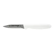 Dexter Russell 31611 Basics 3" White Straight Edge Tapered Point Paring Knife