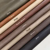 Neutral Pig Full Grain Leather 0.6-0.8 mm – Single Hide or 200 Sq. Ft. Bundle