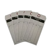 AED Inspection Tags (5-pack)