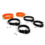 SS1002-O Stilts Strap Kit, Orange/Black (Fits: All SurPro Single-Sided Stilts)