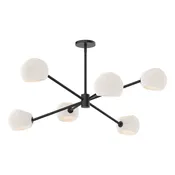 Alora Lighting Willow Matte Black Chandelier