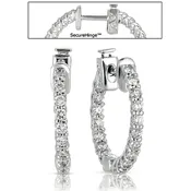 0.75 inch Securehinge Hoop Earring