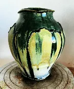 Microcrystalline Vase, 9 1/2″