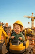 Personalized Vehicles & Machines Children's Book