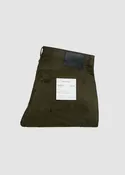 ADRIANO GOLDSCHMIED EVERETT 5 POCKET PANT IN SULFUR DIRTY OLIVE