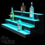 32″ 4 Tier LED Display Shelf – In Stock