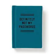 Brass Monkey Definitely Not My Passwords - Password Diary