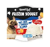 DOG FROZEN YOGURT HOT DOG & CHEESE