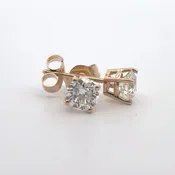 0.75cttw Diamond Stud Earrings