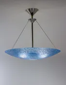 Aquamarine Dish Pendant Chandelier