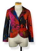 1960s Mr. Eric Colorful Dress Jacket M