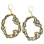 Ariela Silver Facets Earrings