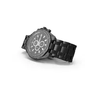Black metal watch - Winter Jewelry