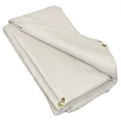 15-oz Canvas Pack Tarp - Hemmed with Grommets 7 ft x 7 ft