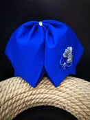 3D Floral Embroidered Charro Bow ( 33 )