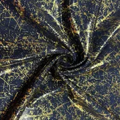 Abstract Splatter Foil Heavy
