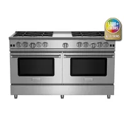 BlueStar RNB Series All Gas Range with 12″ Griddle