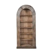 82" Tall Arch Bookcase OL