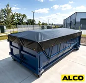 Hand Thrown Dumpster Cover