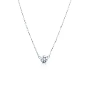 Bezel Set Diamond Pendant, .26 Carat