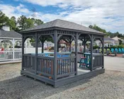 10' x 14' Wood Rectangular Gazebo