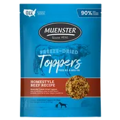 Beef Freeze-Dried Meal Toppers for Dogs, 8 oz bag