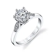 0.10 Ct Tw Diamond Engagement Ring