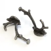 [Branch Hook IR8392] Rustic Cabin Wall Hook (2.6 Inch)