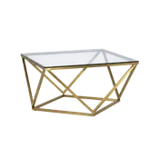 Axis, Gold Coffee Table