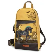 Canvas Sling Bag - Horse