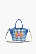 America & Beyond Crab It Beaded Midi Bag