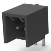 0.10" Center PCB Socket, 2-Pin Right-Angle