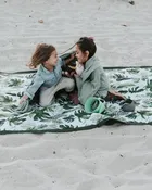 5' x 10' Outdoor Blanket - Tropical Leaf *