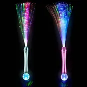 15" MAGIC BALL FIBER OPTIC WAND