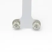 1.43ctw Kwiat Estate Diamond Studs in Platinum