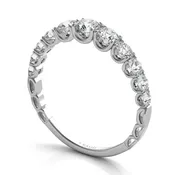 Style # EN7583-BWG  0.90 ctw. WHITE GOLD MATCHING BAND