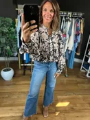 After You Floral Patterned Top