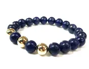 <b> 14kt Gold and Lapis Lazuli Bracelet</b><br><i>from 4mm to 8mm</i>