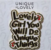 Lovely Girl Enamel Pin