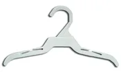 10" White Childrens Hanger