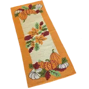 Autumn Harvest Beaded Table Runner