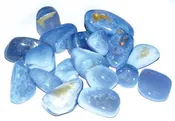 Blue Lace Agate Tumbled Stones
