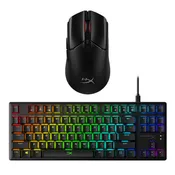 HyperX Bundle - Alloy Origins Core Keyboard, Pulsefire Haste 2 Wireless Mouse