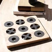 11.75" Tic Tac Toe Board