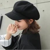 Adjustable Beret- Black
